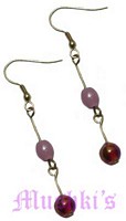 Glass Beaded Earring - click here for large view